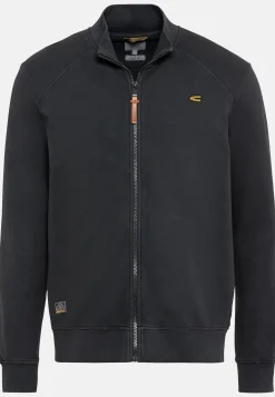 Sweatjacke mit Stehkragen