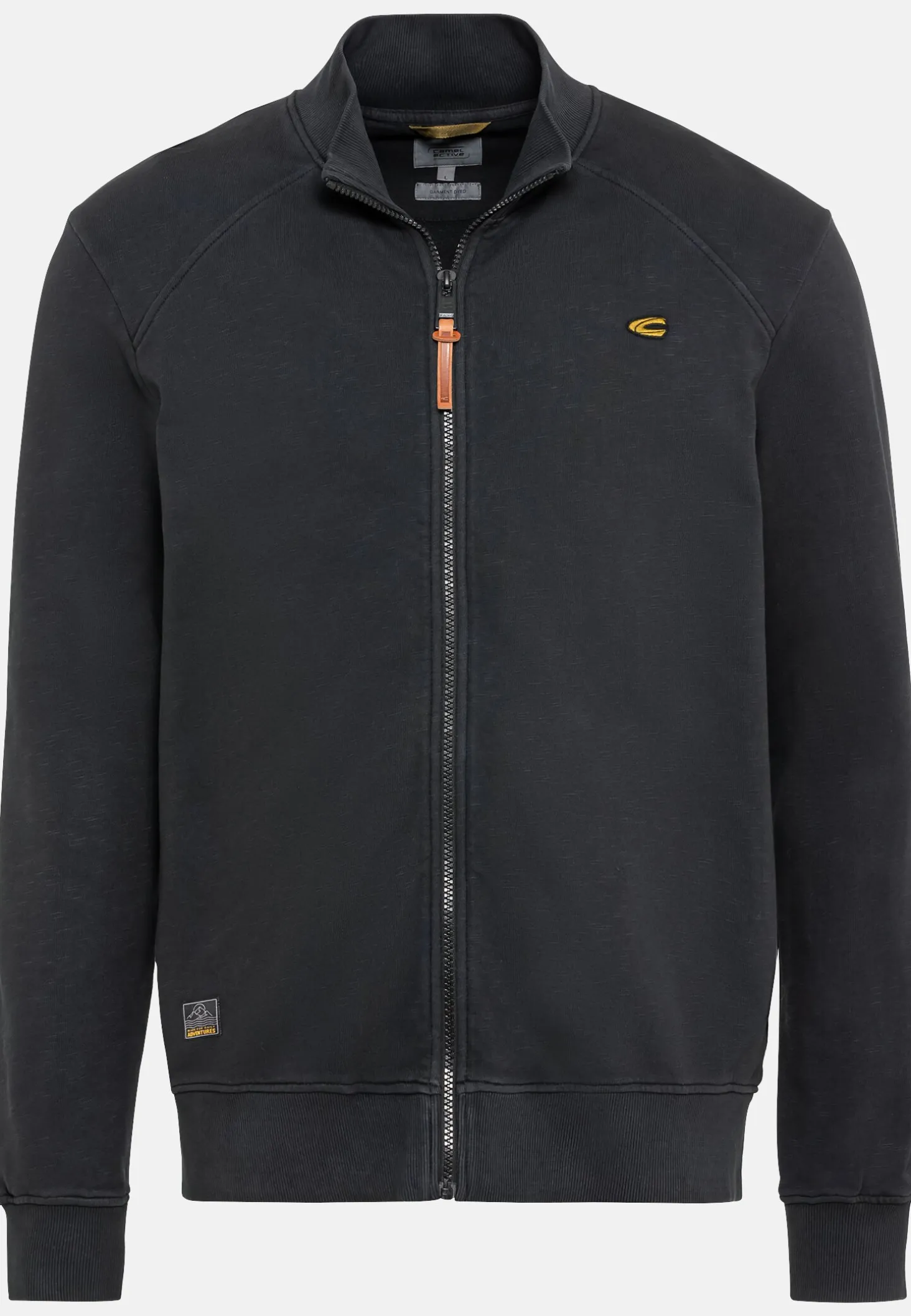 Sweatjacke mit Stehkragen