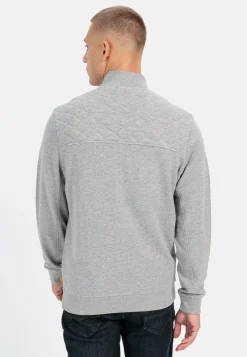 Sweatjacke mit Steppmuster