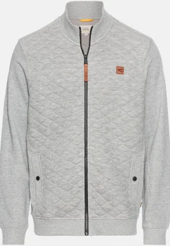 Sweatjacke mit Steppmuster