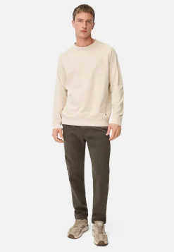 Sweatshirt aus reiner Baumwolle mit Raglanärmeln