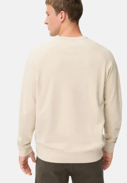 Sweatshirt aus reiner Baumwolle mit Raglanärmeln