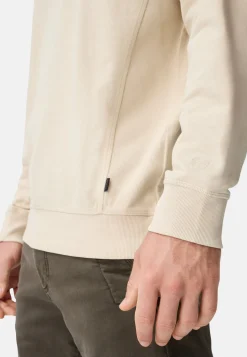 Sweatshirt aus reiner Baumwolle mit Raglanärmeln