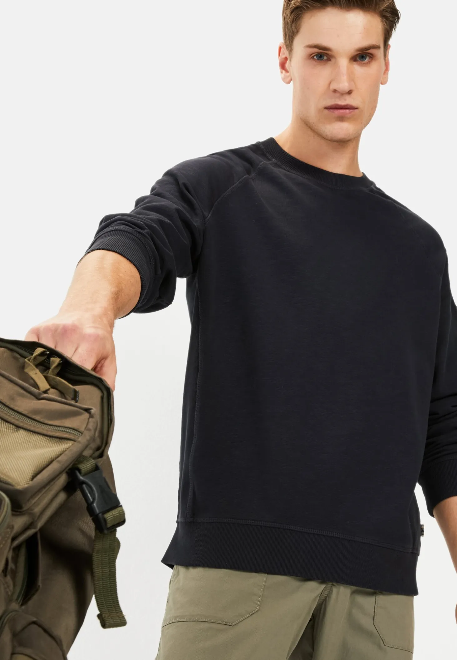 Sweatshirt aus reiner Baumwolle