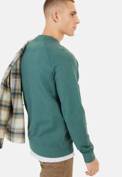 Sweatshirt aus reiner Baumwolle