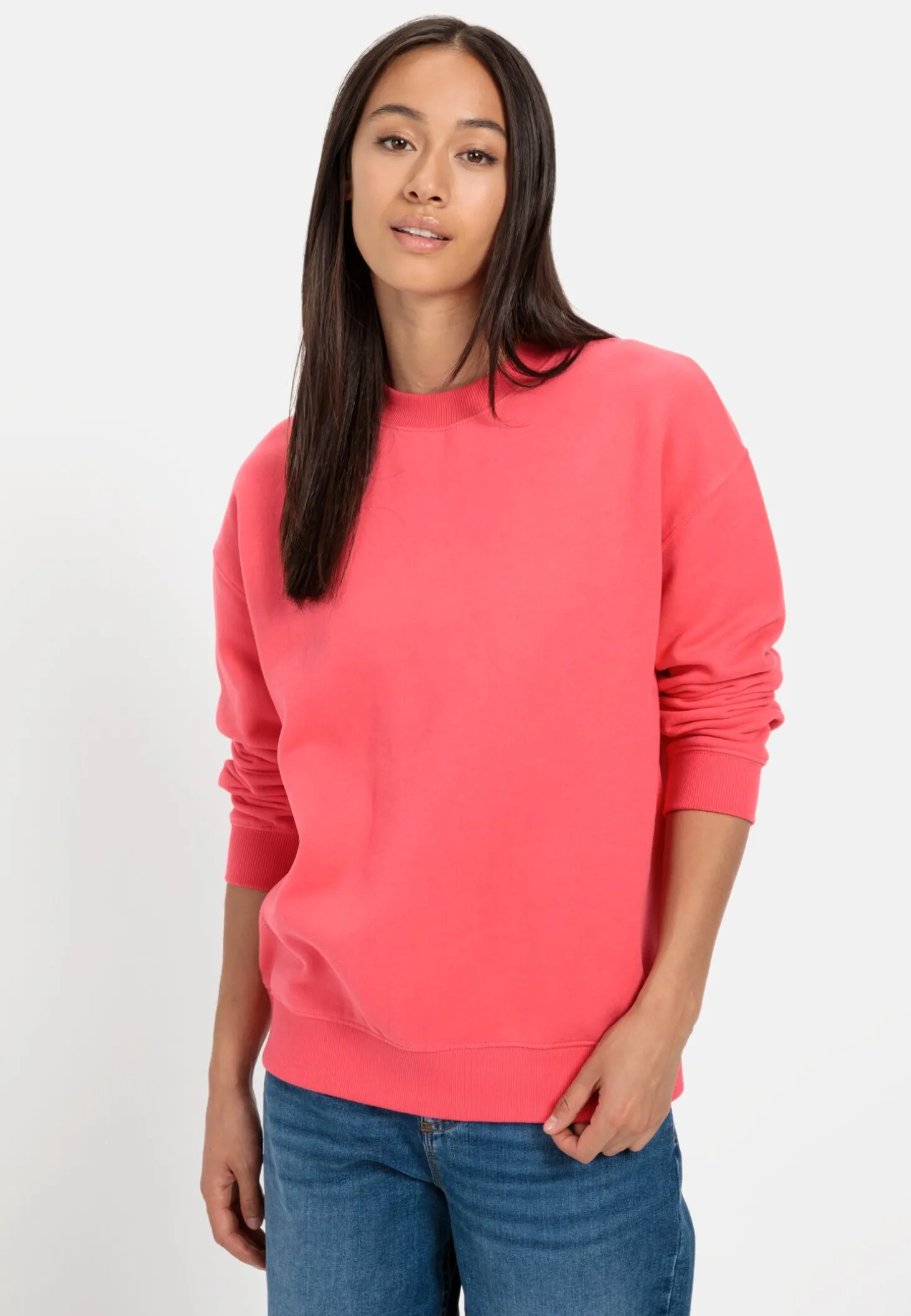 Sweatshirt aus reiner Baumwolle