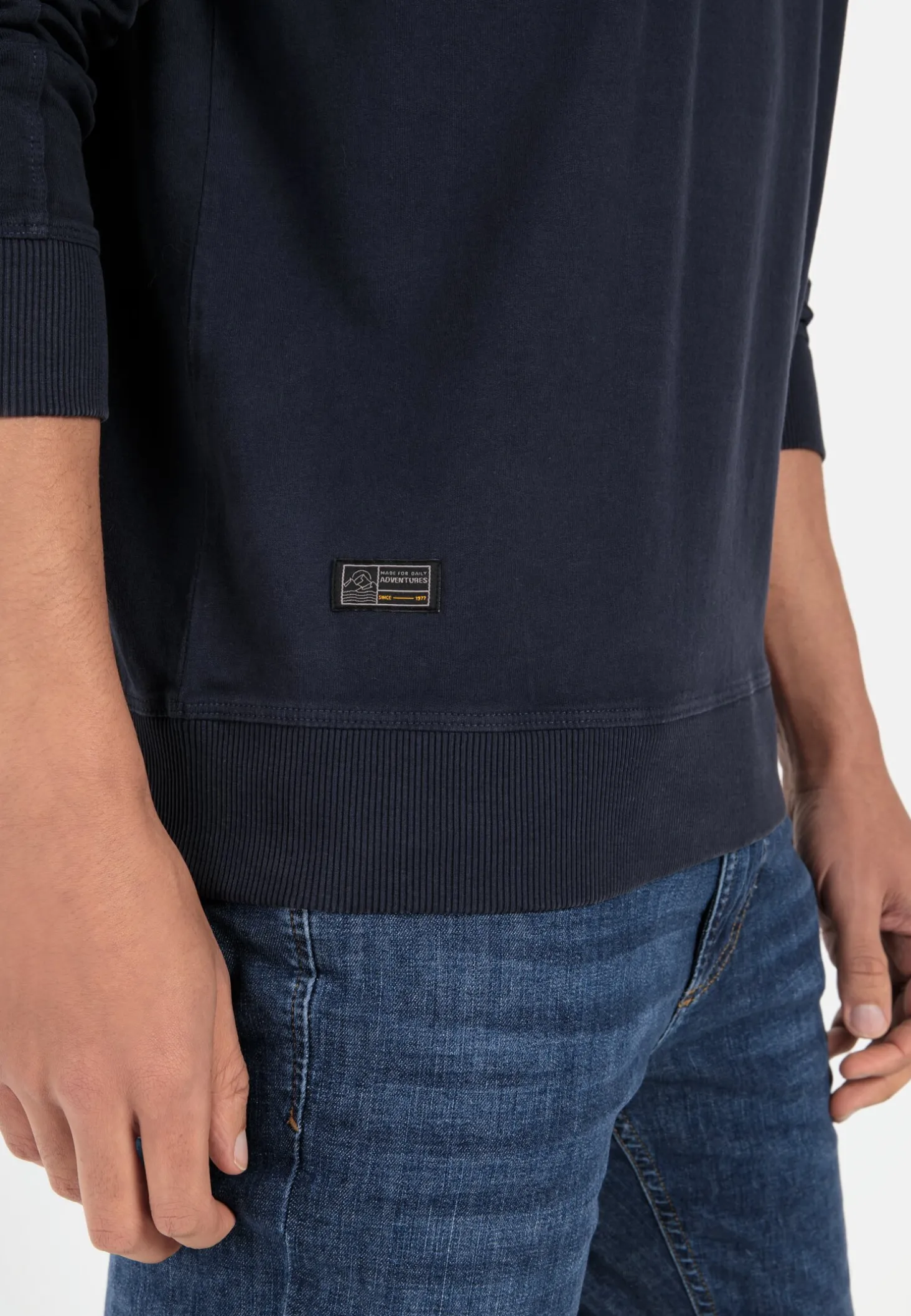 Sweatshirt aus zertifiziertem Organic Cotton