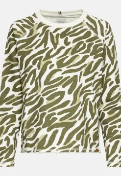 Sweatshirt mit Allover-Print
