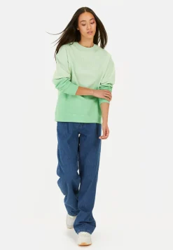 Sweatshirt mit Garment Dye-Effekt