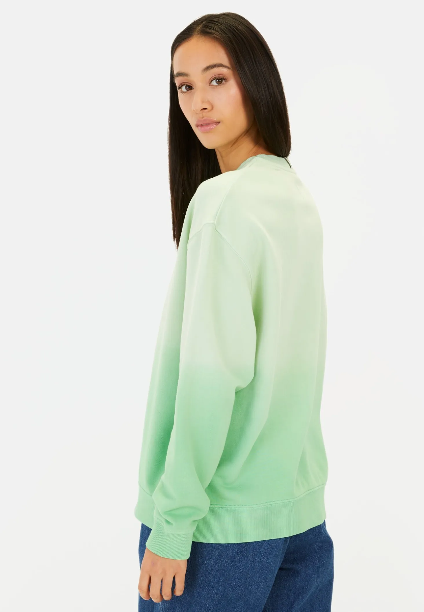 Sweatshirt mit Garment Dye-Effekt