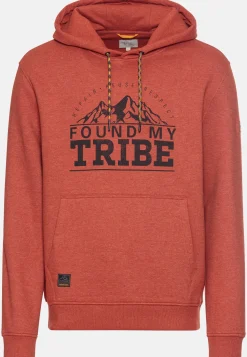 Sweatshirt mit Kapuze aus einem Baumwollmix