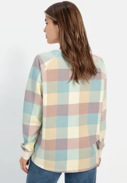 Sweatshirt mit Karomuster