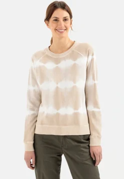 Sweatshirt mit Tie-Dye Effekt