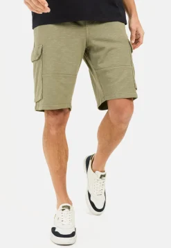 Sweatshorts mit Cargotaschen