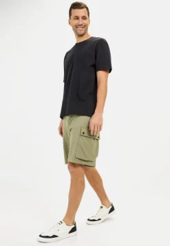 Sweatshorts mit Cargotaschen
