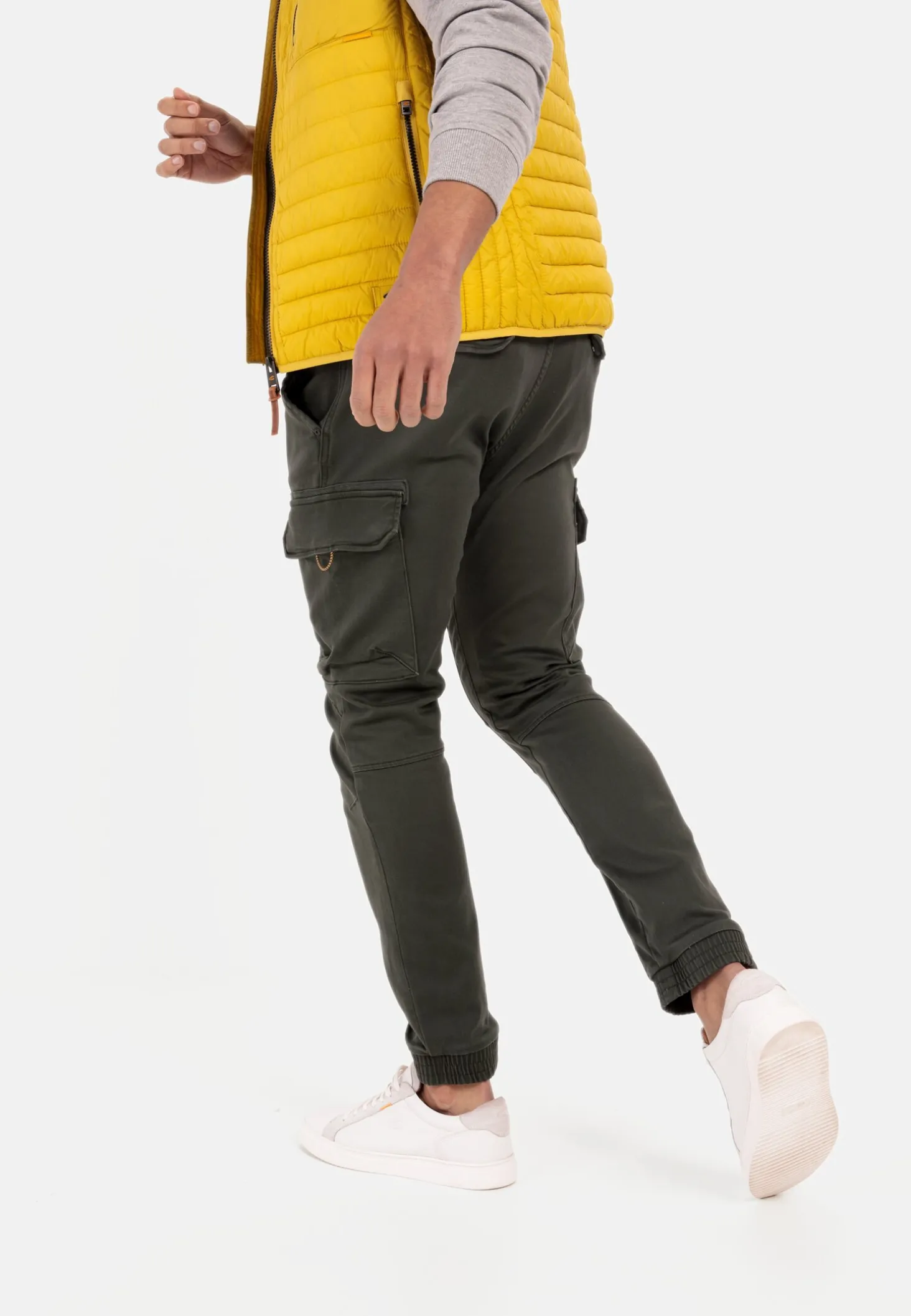 Tapered Fit Cargo in Jersey-Optik
