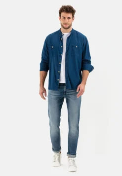 Tapered Fit Jeans mit Smartphone Tasche