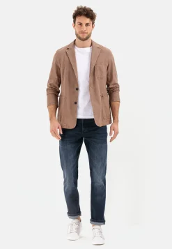 Tapered Fit Selvedge Jeans mit Smartphone Tasche