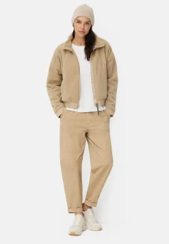 Teddy Blouson mit Stehkragen und 2-Wege-Reißverschluss