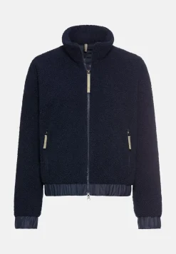Teddy Blouson mit Stehkragen und 2-Wege-Reißverschluss