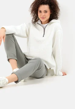 Teddy Sweatshirt mit Kapuze