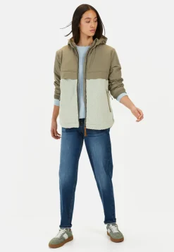 Teddyjacke mit Kapuze