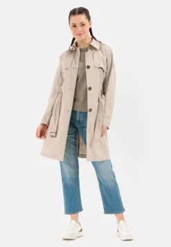Trenchcoat aus einem Baumwollmix