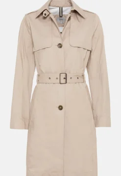 Trenchcoat aus einem Baumwollmix