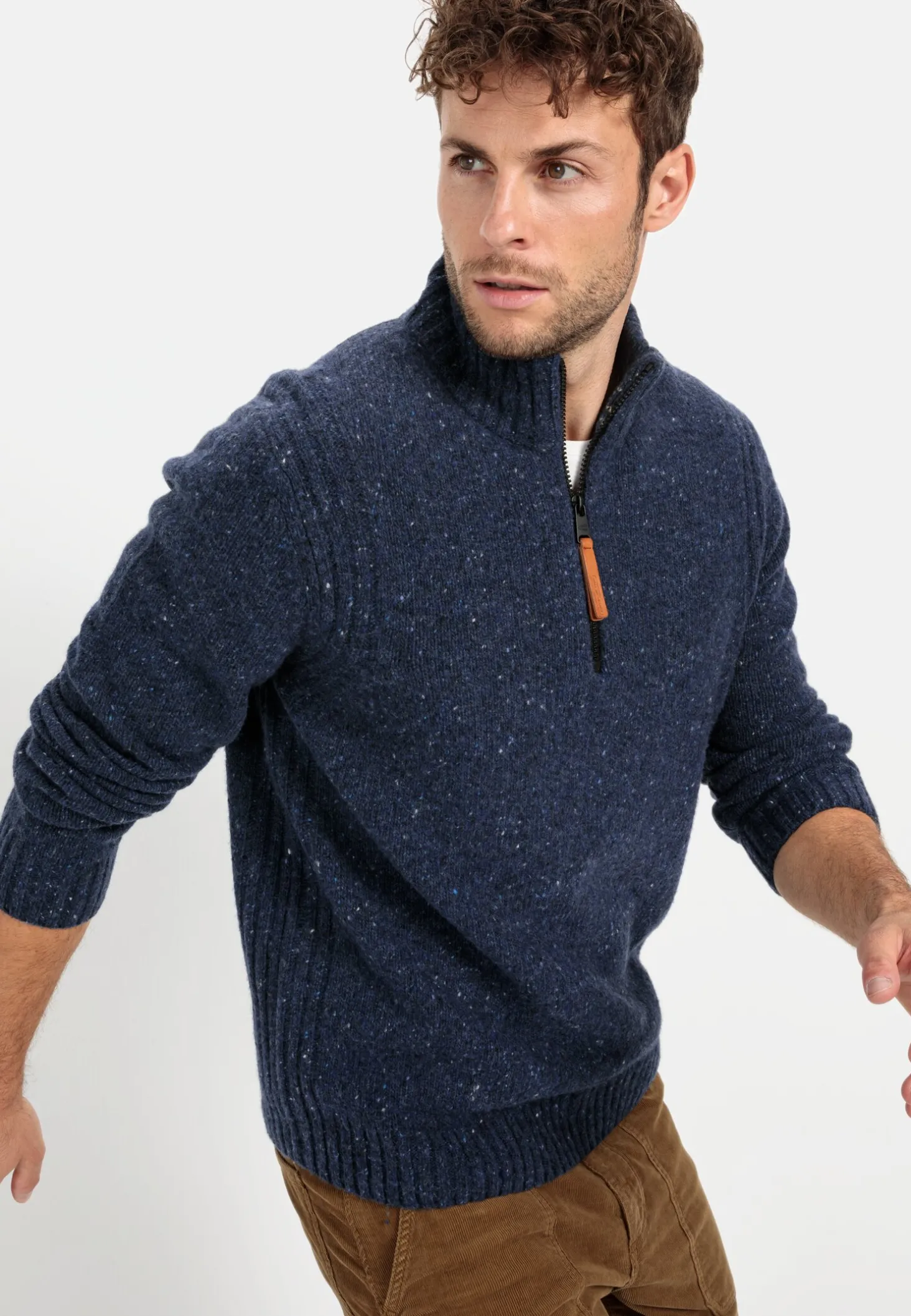 Troyer Pullover aus einem Wollmix