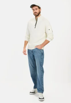 Troyer Pullover aus einem Baumwollmix