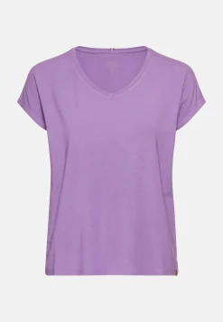 T-Shirt aus elastischer Viskose