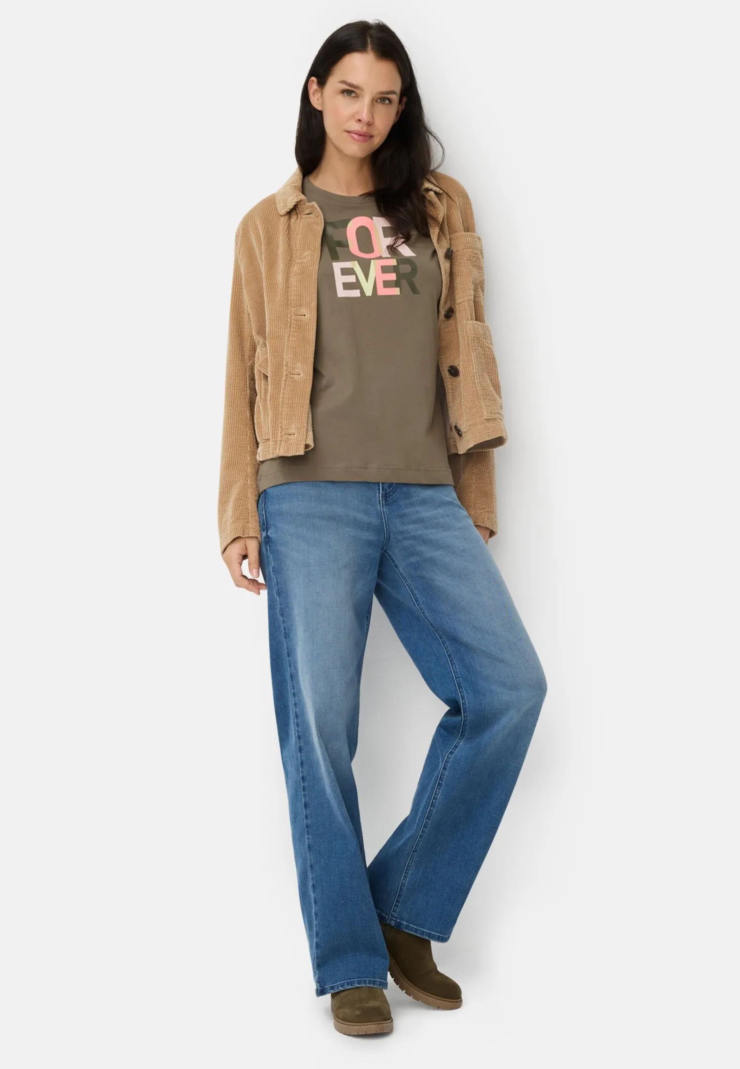T-Shirt aus reiner Baumwolle