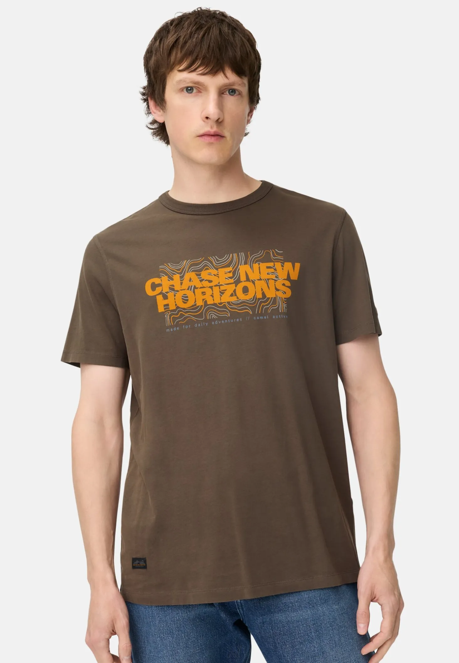 T-Shirt aus reiner Baumwolle