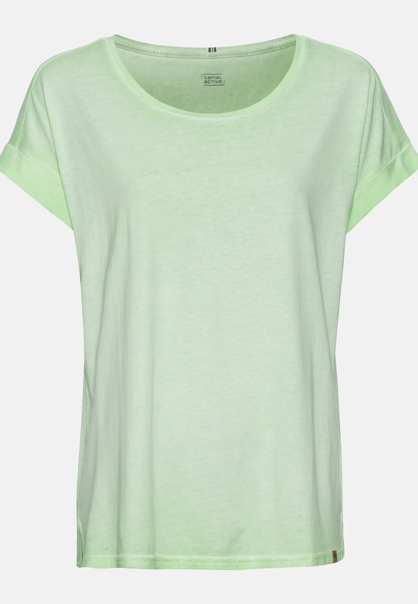 T-Shirt aus softem Modal-Baumwollmix