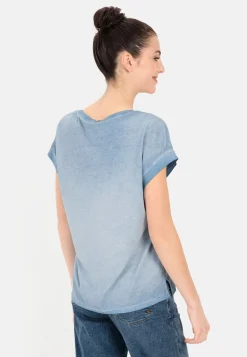 T-Shirt aus softem Modal-Baumwollmix