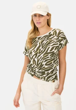 T-Shirt mit Camouflage-Allover-Print