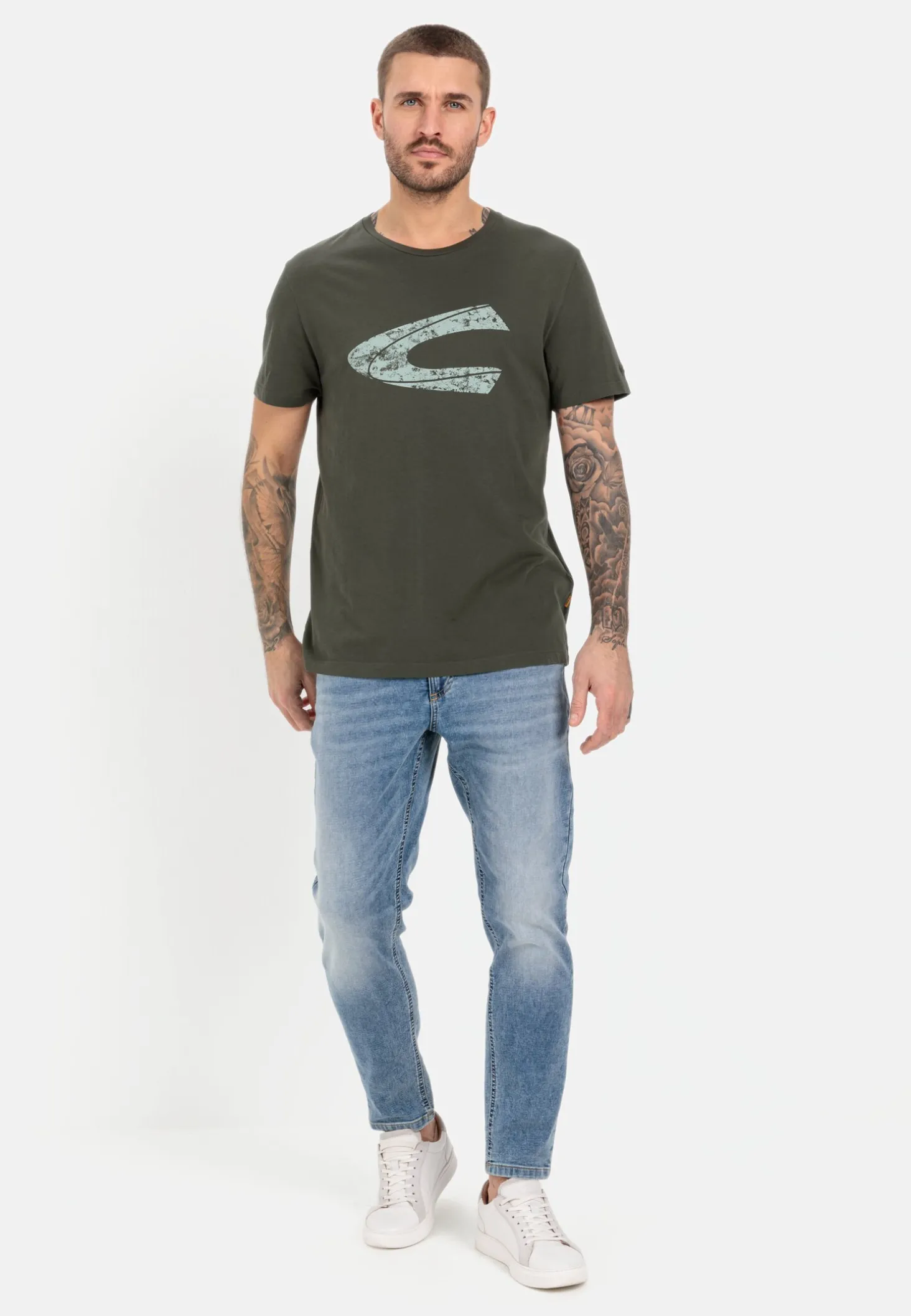 T-Shirt mit Print aus nachhaltigem Organic Cotton