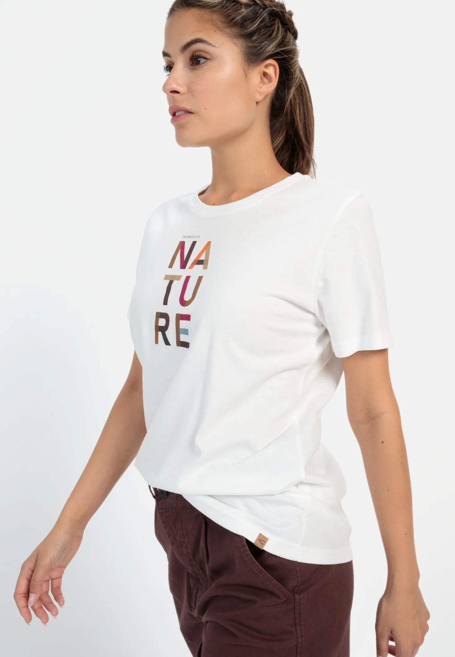T-Shirt mit Print aus nachhaltigem Organic Cotton