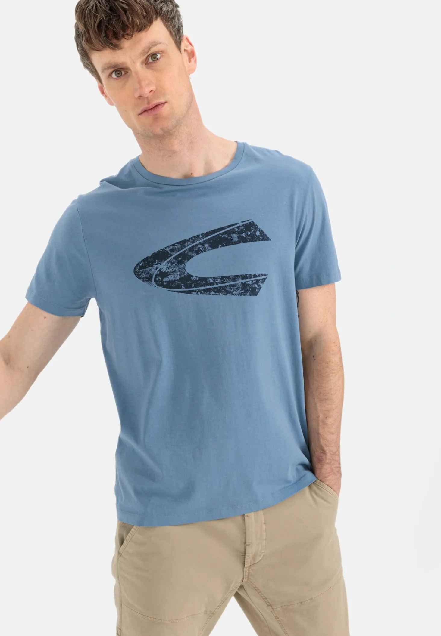 T-Shirt mit Print aus nachhaltigem Organic Cotton