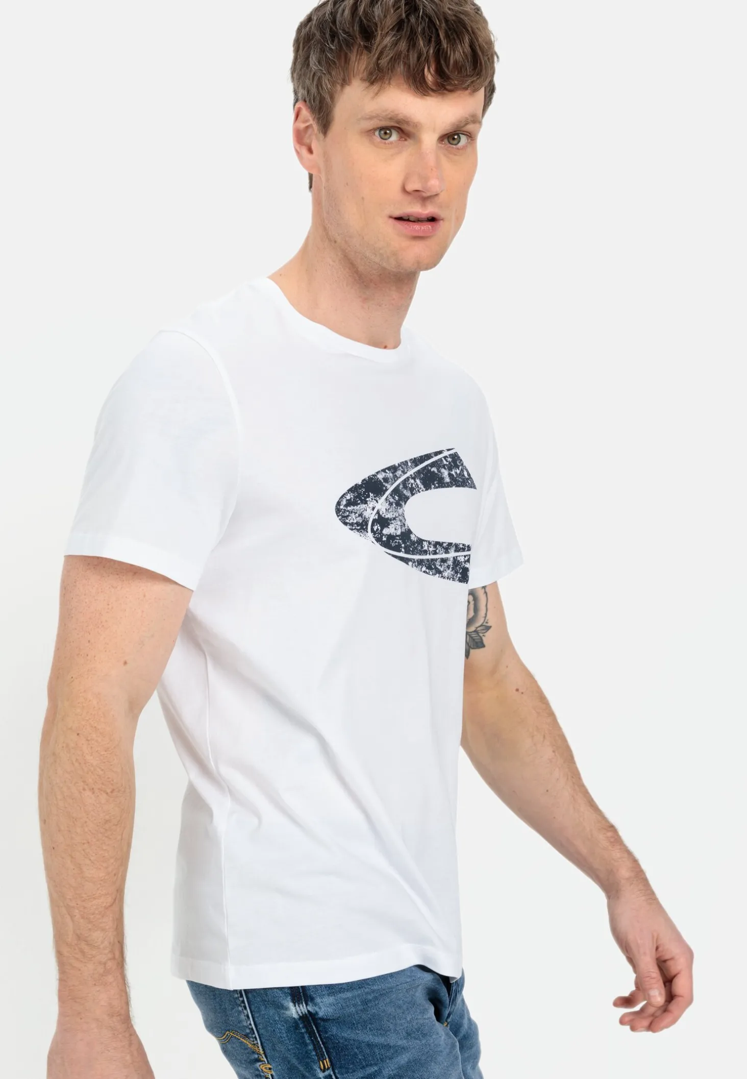 T-Shirt mit Print aus nachhaltigem Organic Cotton