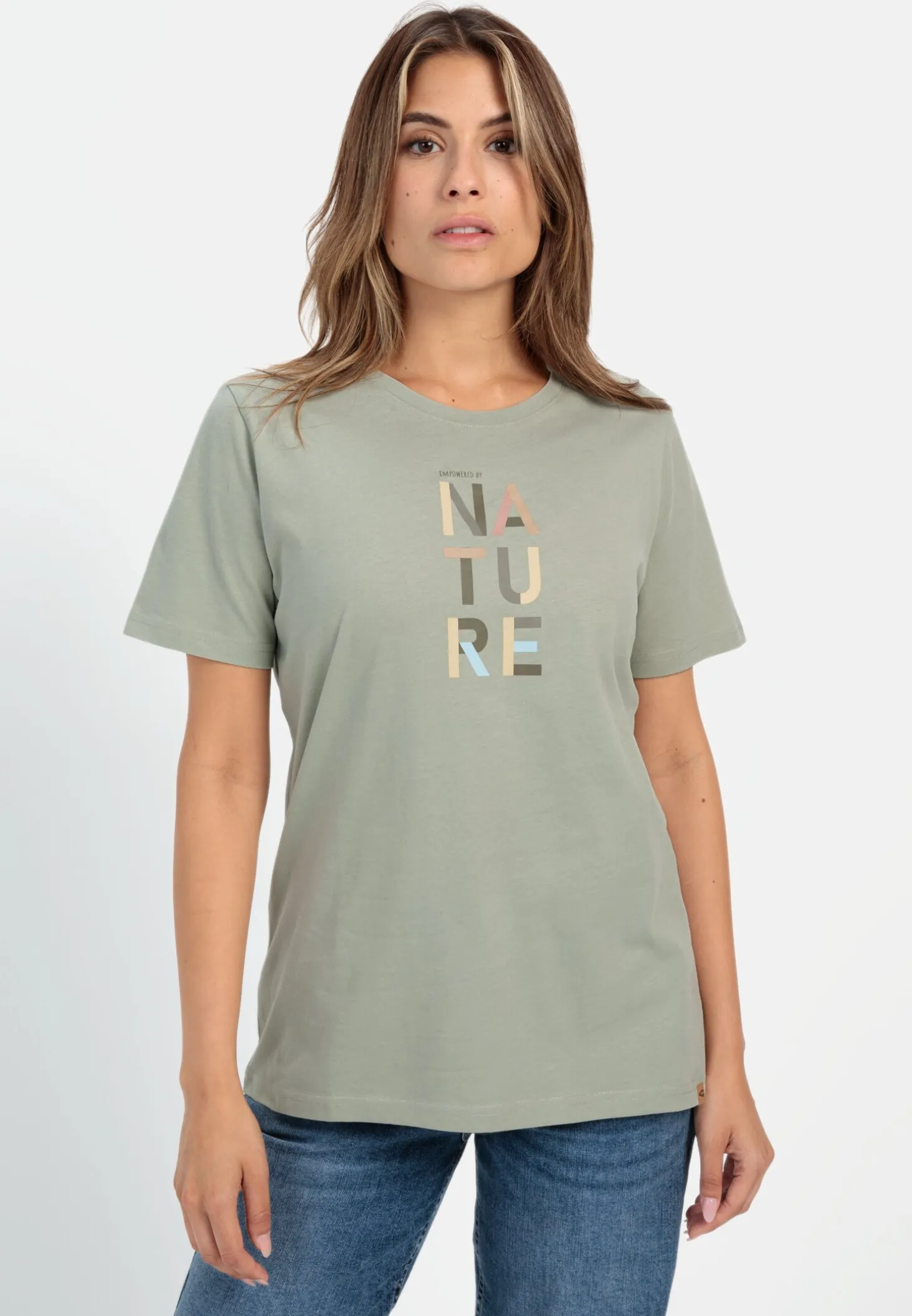 T-Shirt mit Print aus nachhaltigem Organic Cotton