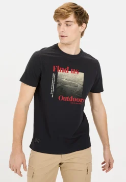 T-Shirt mit Print aus Organic Cotton