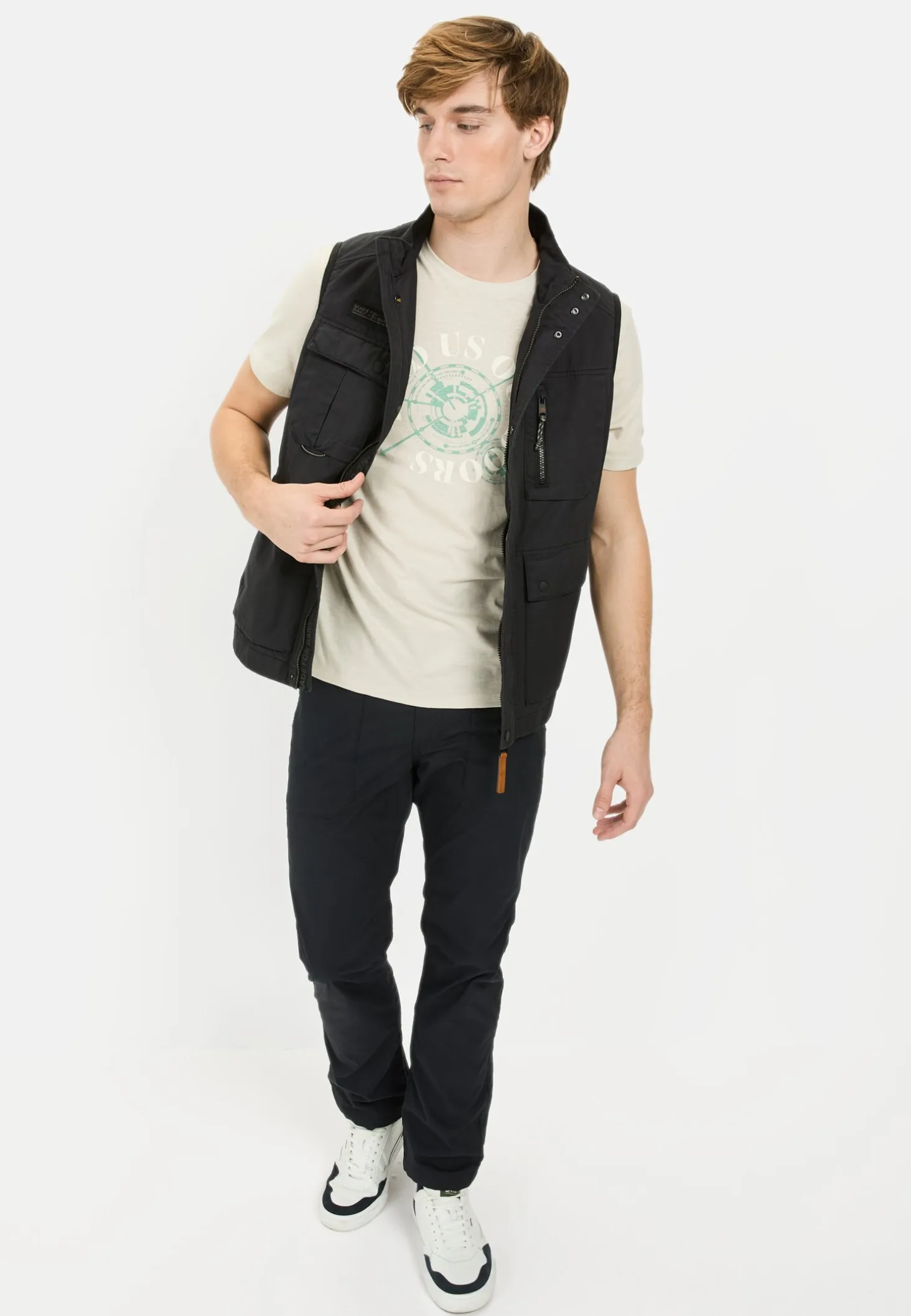 T-Shirt mit Print aus Organic Cotton