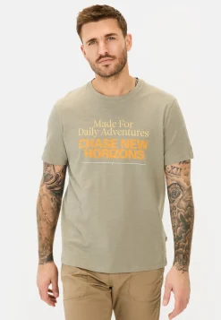 T-Shirt mit Print aus Organic Cotton