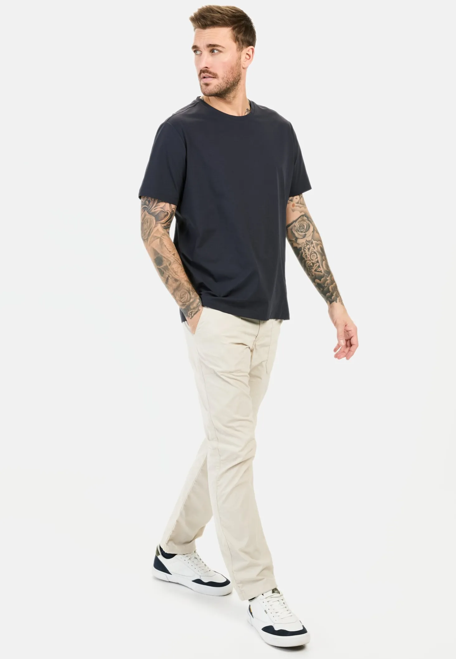 T-Shirt mit Rückenprint