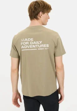 T-Shirt mit Rückenprint