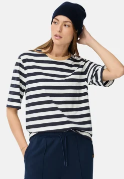 T-Shirt mit Streifenmuster