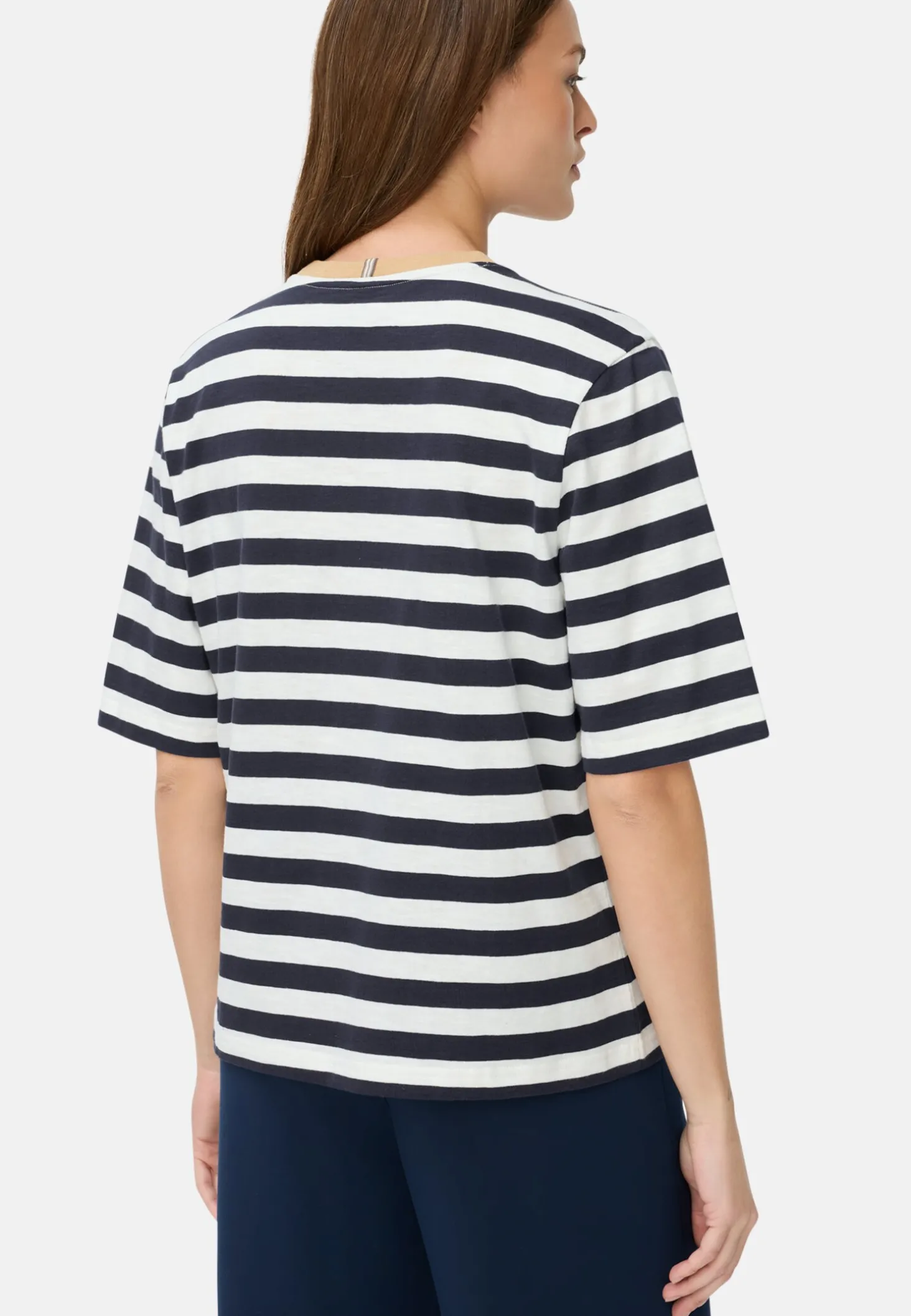 T-Shirt mit Streifenmuster