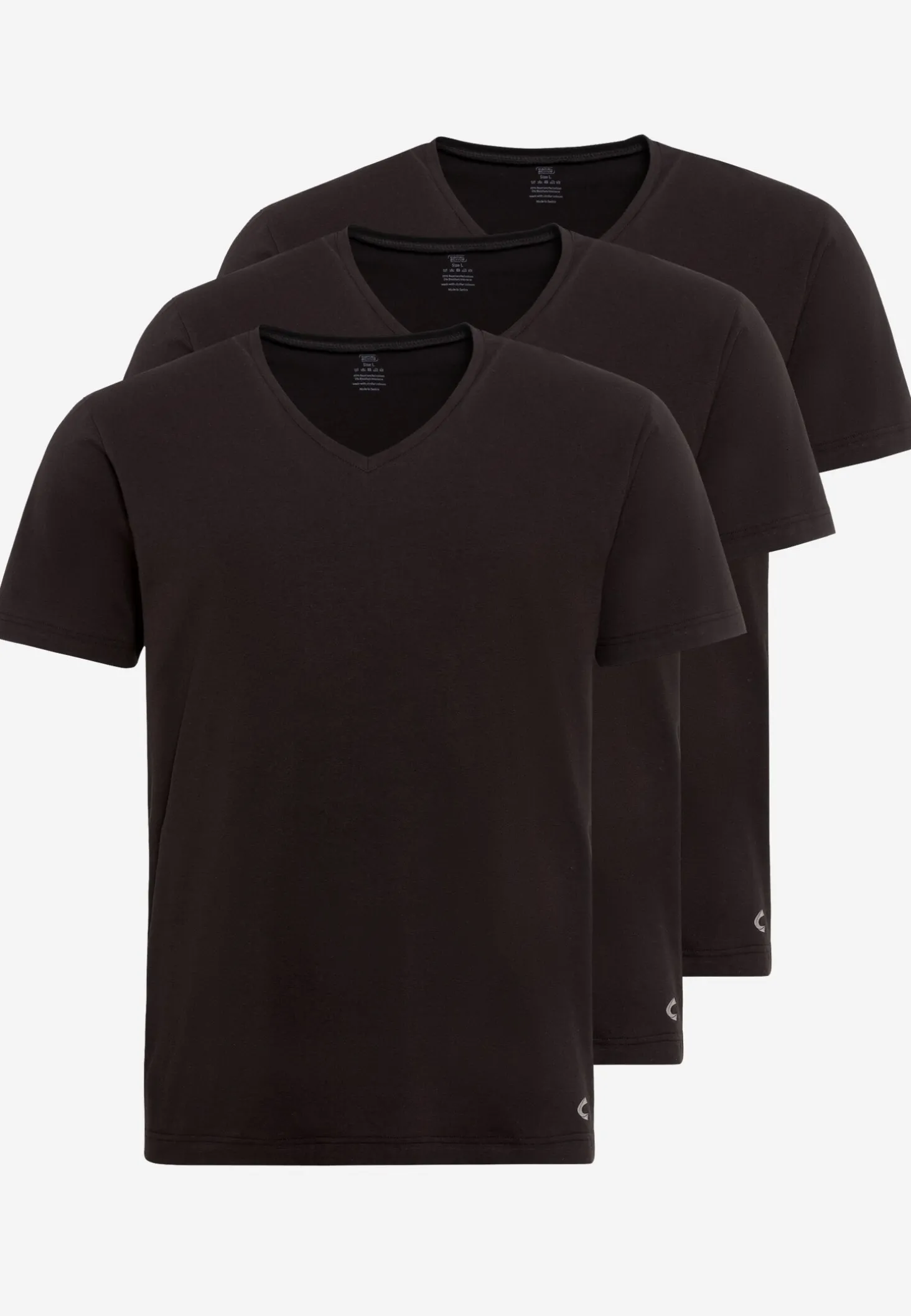 V-Neck Unterhemd/-Shirt im 3-er Pack