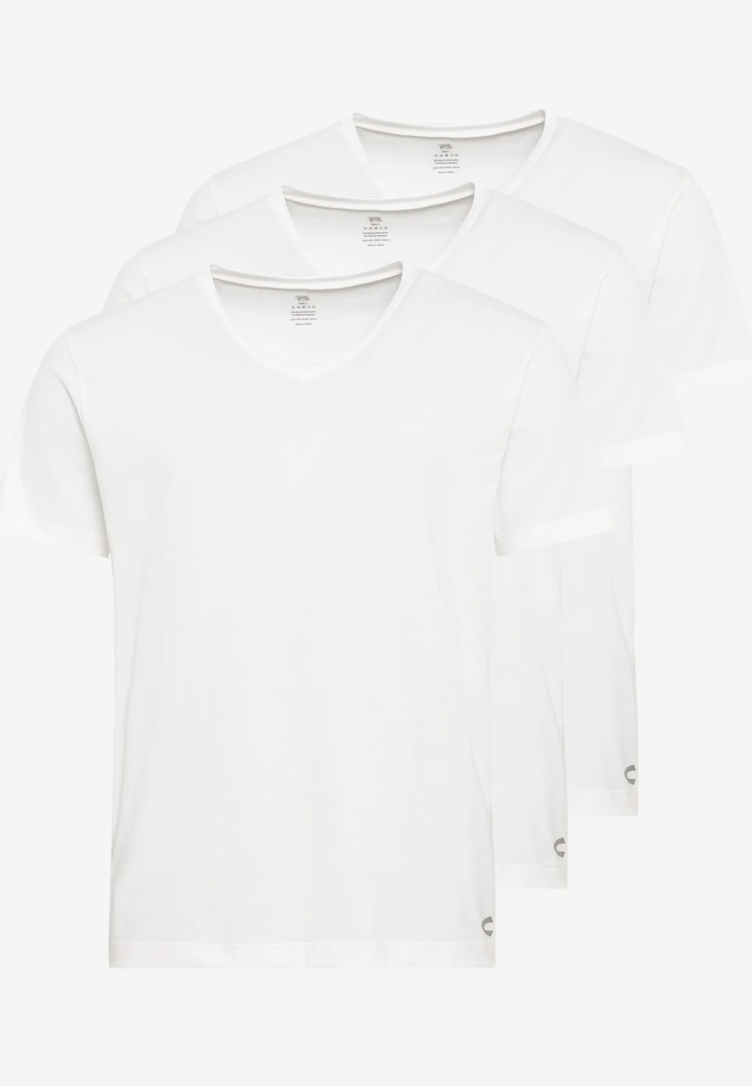 V-Neck Unterhemd/-Shirt im 3-er Pack
